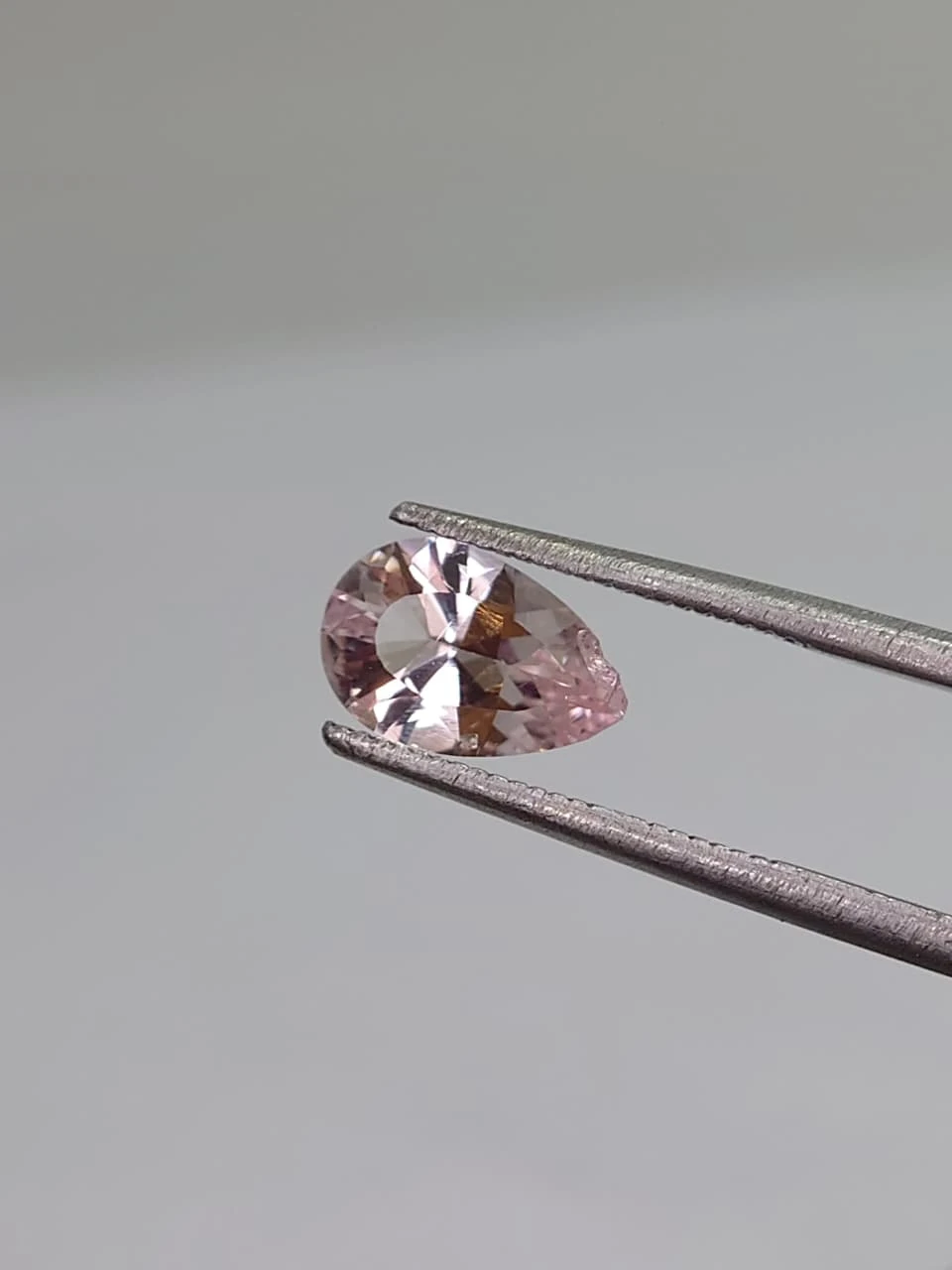 1.2ct Natural Pastel Pink Topaz from Katlang, Pakistan — view 2